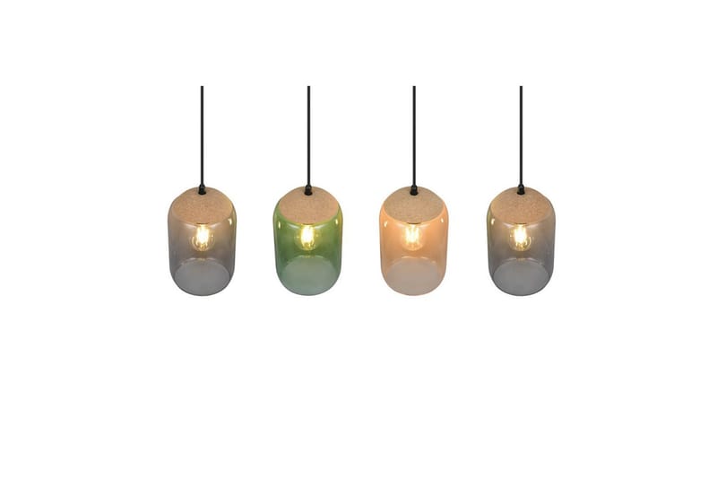 Pendel TRIO Cork 4-dele - 4-dele - Belysning - Lamper & indendørsbelysning - Loftlampe - Pendellamper & hængelamper