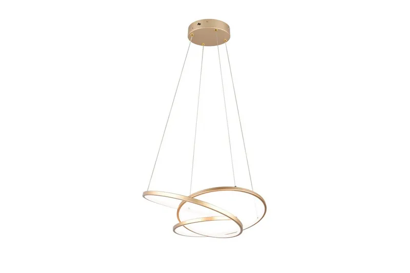Pendel TRIO Darvin 64 cm, Guld - 64 cm, Guld - Belysning - Lamper & indendørsbelysning - Loftlampe - Pendellamper & hængelamper
