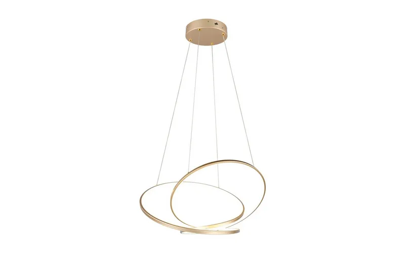 Pendel TRIO Darvin 84 cm, Guld - 84 cm, Guld - Belysning - Lamper & indendørsbelysning - Loftlampe - Pendellamper & hængelamper