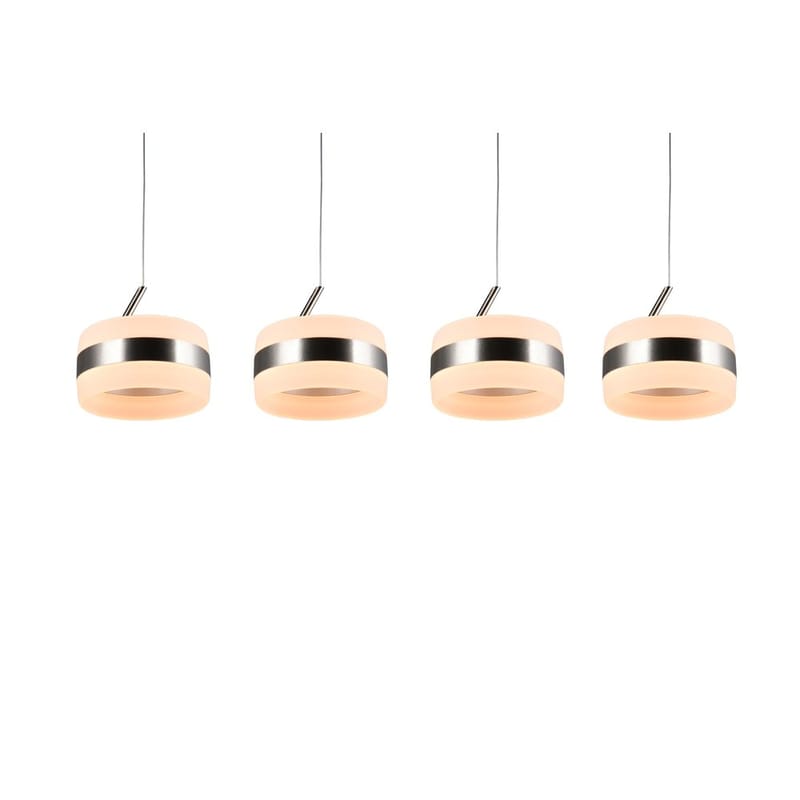 Pendel TRIO Dios - 4 lamper/Børstet Stål - Belysning - Lamper & indendørsbelysning - Loftlampe - Pendellamper & hængelamper