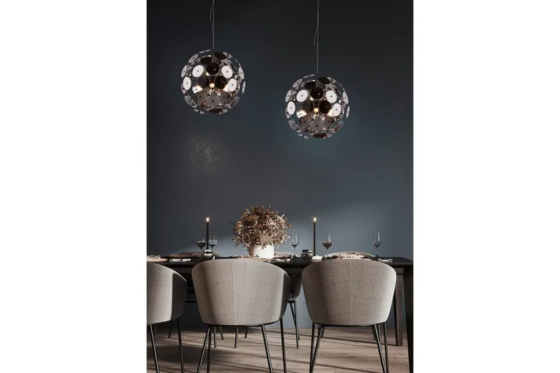 Pendel TRIO Discalgo Krom - Krom - Belysning - Lamper & indendørsbelysning - Loftlampe - Pendellamper & hængelamper