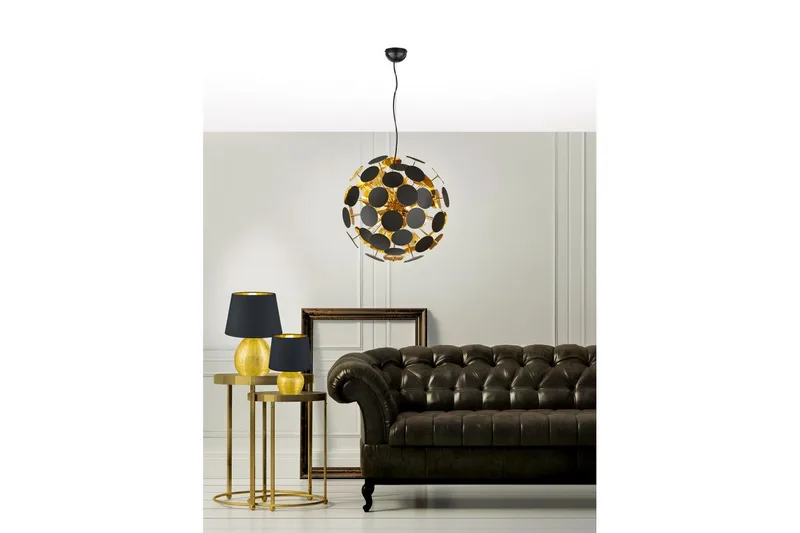 Pendel TRIO Discalgo Matsort - Matsort - Belysning - Lamper & indendørsbelysning - Loftlampe - Pendellamper & hængelamper