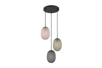 Pendel TRIO Facette 3-dele - 3-dele - Belysning - Lamper & indendørsbelysning - Loftlampe - Pendellamper & hængelamper