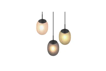 Pendel TRIO Facette 3-dele - 3-dele - Belysning - Lamper & indendørsbelysning - Loftlampe - Pendellamper & hængelamper