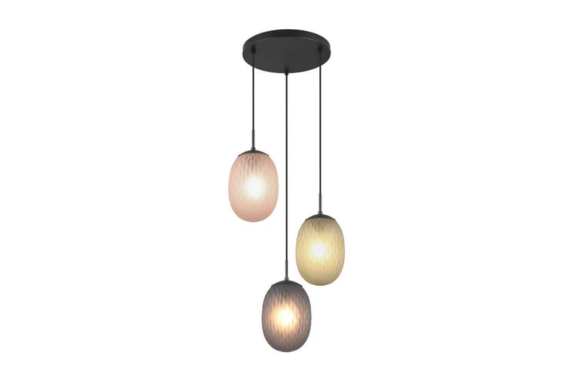 Pendel TRIO Facette 3-dele - 3-dele - Belysning - Lamper & indendørsbelysning - Loftlampe - Pendellamper & hængelamper