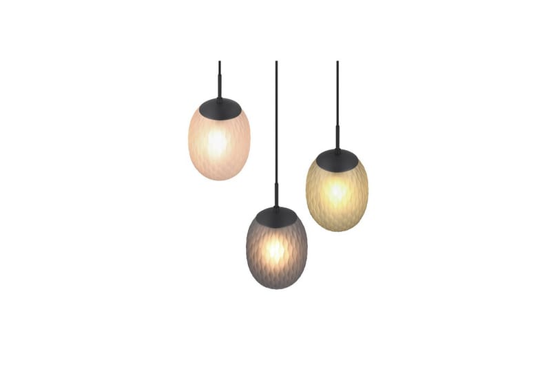 Pendel TRIO Facette 3-dele - 3-dele - Belysning - Lamper & indendørsbelysning - Loftlampe - Pendellamper & hængelamper