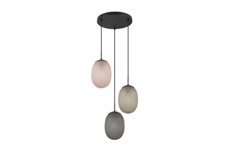 Pendel TRIO Facette 3-dele - 3-dele - Belysning - Lamper & indendørsbelysning - Loftlampe - Pendellamper & hængelamper