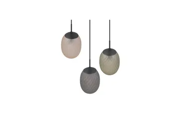 Pendel TRIO Facette 3-dele - 3-dele - Belysning - Lamper & indendørsbelysning - Loftlampe - Pendellamper & hængelamper
