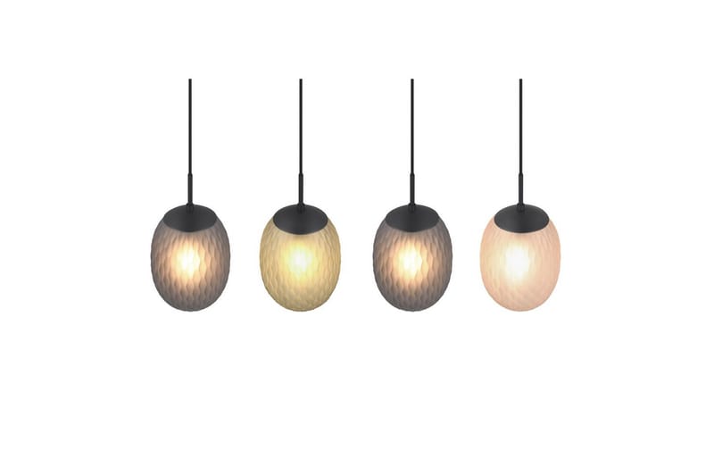 Pendel TRIO Facette 4-dele - 4-dele - Belysning - Lamper & indendørsbelysning - Loftlampe - Pendellamper & hængelamper