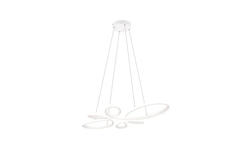 Pendel TRIO Fly Mat hvid, Mat hvid