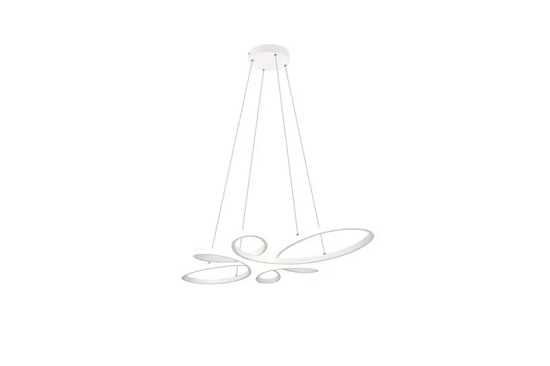 Pendel TRIO Fly Mat hvid - Mat hvid - Belysning - Lamper & indendørsbelysning - Loftlampe - Pendellamper & hængelamper