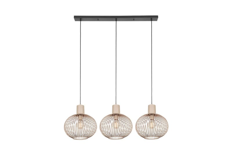 Pendel TRIO Gila 3-dele, Sand - 3-dele, Sand - Belysning - Lamper & indendørsbelysning - Loftlampe - Pendellamper & hængelamper