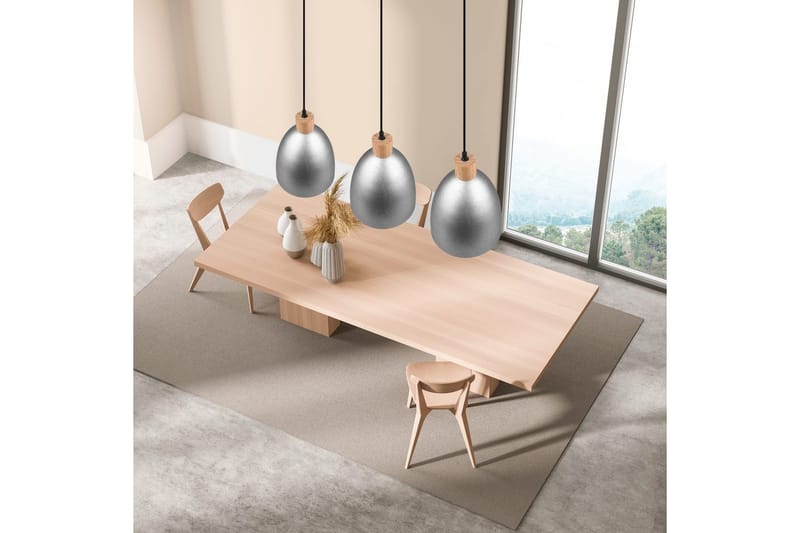 Pendel TRIO Jagger Antikstål - Antikstål - Belysning - Lamper & indendørsbelysning - Loftlampe - Pendellamper & hængelamper