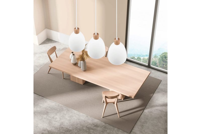 Pendel TRIO Jagger Mat hvid - Mat hvid - Belysning - Lamper & indendørsbelysning - Loftlampe - Pendellamper & hængelamper