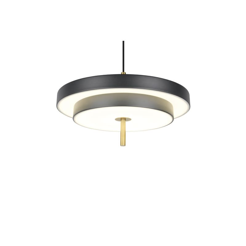 Pendel TRIO Keaton - 1 lampe 40 cm, matsort/messing - Belysning - Lamper & indendørsbelysning - Loftlampe - Pendellamper & hængelamper