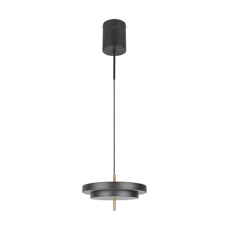 Pendel TRIO Keaton - 1 lampe 40 cm, matsort/messing - Belysning - Lamper & indendørsbelysning - Loftlampe - Pendellamper & hængelamper
