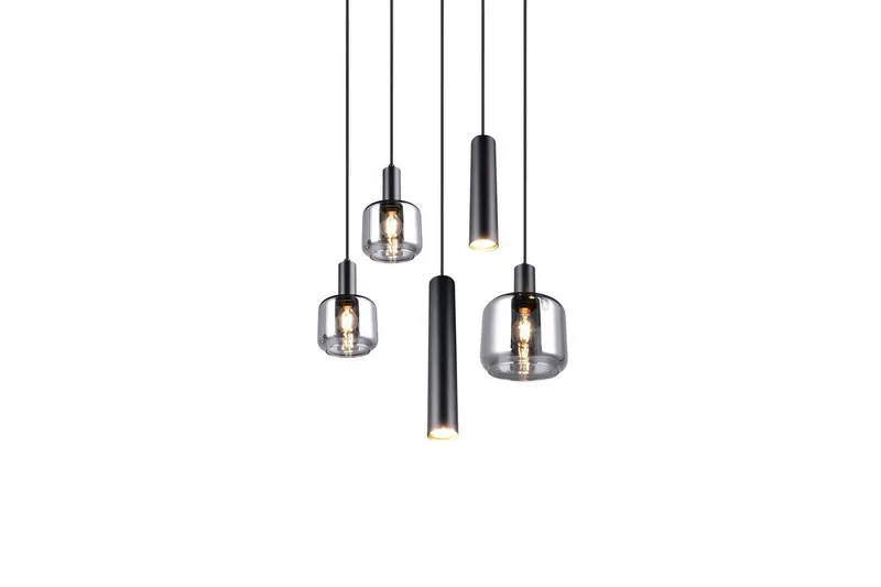 Pendel TRIO Mataró 5-delt - 5-delt - Belysning - Lamper & indendørsbelysning - Loftlampe - Pendellamper & hængelamper