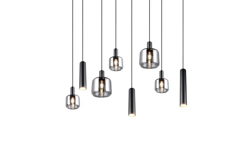 Pendel TRIO Mataró 8-delt - 8-delt - Belysning - Lamper & indendørsbelysning - Loftlampe - Pendellamper & hængelamper