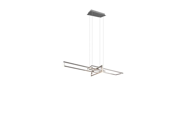 Pendel TRIO Salinas Børstet stål - Børstet stål - Belysning - Lamper & indendørsbelysning - Loftlampe - Pendellamper & hængelamper