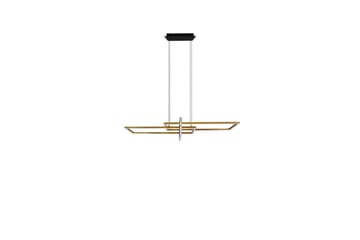 Pendel TRIO Salinas Matmessing/matsort - Matmessing/matsort - Belysning - Lamper & indendørsbelysning - Loftlampe - Pendellamper & hængelamper