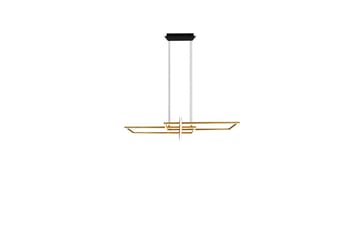 Pendel TRIO Salinas Matmessing/matsort - Matmessing/matsort - Belysning - Lamper & indendørsbelysning - Loftlampe - Pendellamper & hængelamper