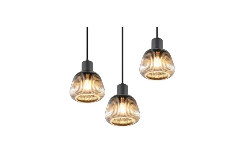 Pendel TRIO Tarifa 3-dele - 3-dele - Belysning - Lamper & indendørsbelysning - Loftlampe - Pendellamper & hængelamper