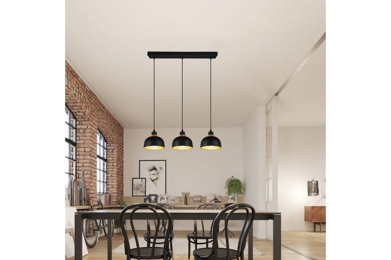 Pendel TRIO Punch 3-dele - 3-dele - Belysning - Lamper & indendørsbelysning - Loftlampe - Pendellamper & hængelamper