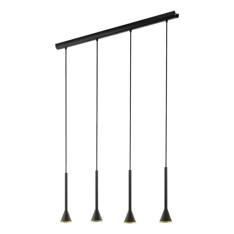 Pendellampe Cortaderas med 4 lamper, 113 cm