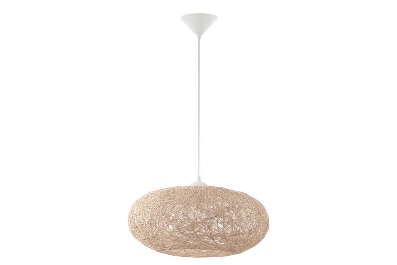 Pendellampe Eglo Campilo Hvid Beige, Beige/Hvid