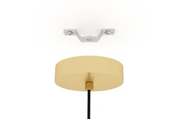 Pendellampe Eglo Caprarola - Beige/Messing - Belysning - Lamper & indendørsbelysning - Loftlampe - Pendellamper & hængelamper