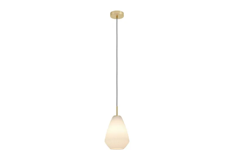 Pendellampe Eglo Caprarola, Beige/Messing