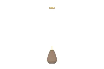 Pendellampe Eglo Caprarola - Beige/Messing - Belysning - Lamper & indendørsbelysning - Loftlampe - Pendellamper & hængelamper