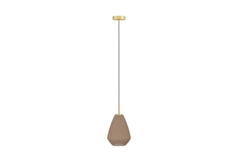 Pendellampe Eglo Caprarola - Beige/Messing - Belysning - Lamper & indendørsbelysning - Loftlampe - Pendellamper & hængelamper