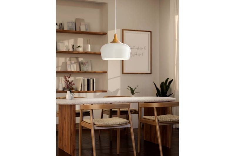 Pendellampe Eglo Obregon Creme, Eg - Beige - Belysning - Lamper & indendørsbelysning - Loftlampe - Pendellamper & hængelamper