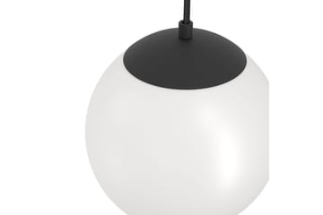 Pendellampe Eglo Rondo 3 - Hvid/Sort - Belysning - Lamper & indendørsbelysning - Loftlampe - Pendellamper & hængelamper