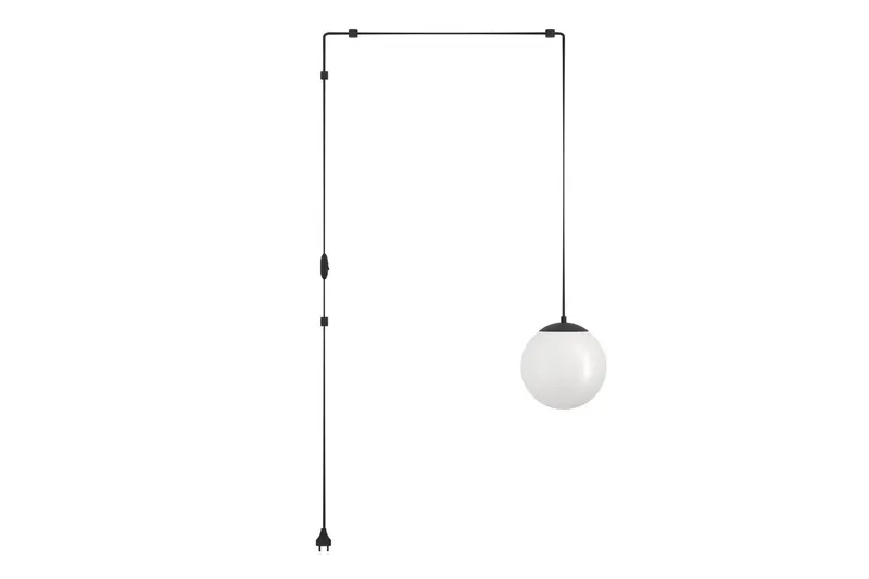 Pendellampe Eglo Rondo 3 - Hvid/Sort - Belysning - Lamper & indendørsbelysning - Loftlampe - Pendellamper & hængelamper