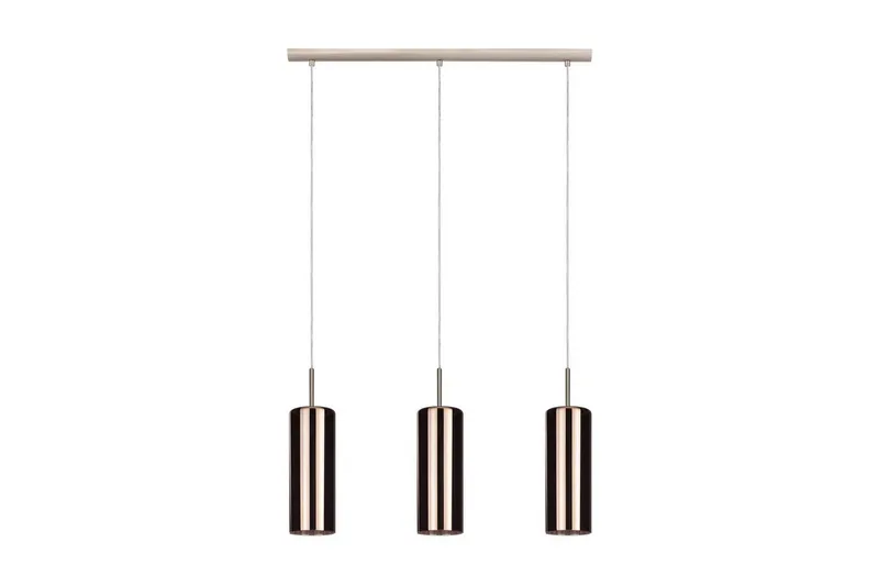 Pendellampe Eglo Selvino med 3 Lyskilder Nickel-Matt Kobberfarvet, Kobber