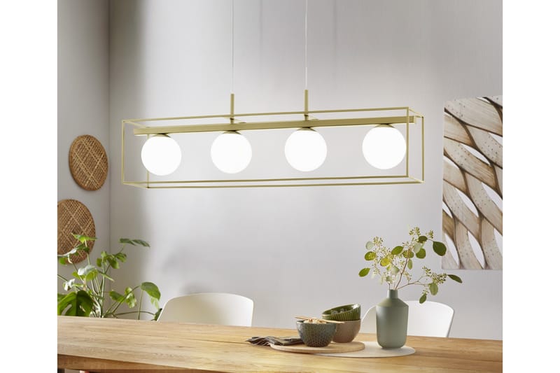 Pendellampe Eglo Vallaspra - Hvid - Belysning - Lamper & indendørsbelysning - Loftlampe - Pendellamper & hængelamper