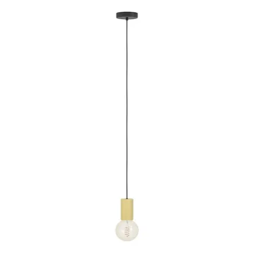 Pendellampe Pozueta - Sort, Brun - Belysning - Lamper & indendørsbelysning - Loftlampe - Pendellamper & hængelamper