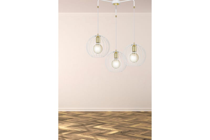 Albio 3 pendel Hvid - Scandinavian Choice - Loftlampe køkken - Vindueslampe hængende - Vindueslampe - Pendellamper & h�ængelamper - Soveværelse lampe - Stuelampe