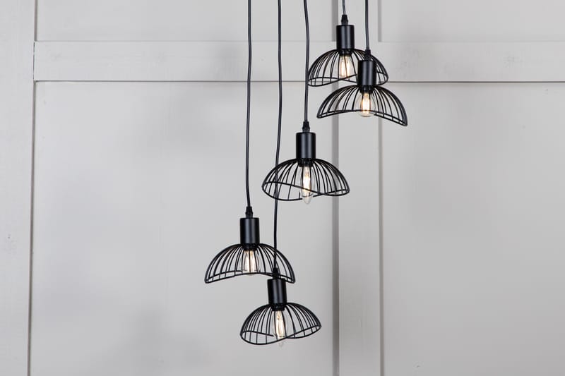 Bayous Pendel Dimmer LED Stor - Sort - Loftlampe køkken - Vindueslampe hængende - Vindueslampe - Pendellamper & hængelamper - Soveværelse lampe - Stuelampe