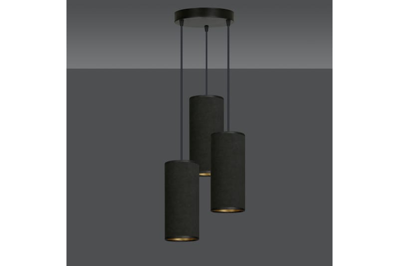 Bente 3 Premium pendel Sort - Scandinavian Choice - Loftlampe køkken - Vindueslampe hængende - Vindueslampe - Pendellamper & hængelamper - Soveværelse lampe - Stuelampe