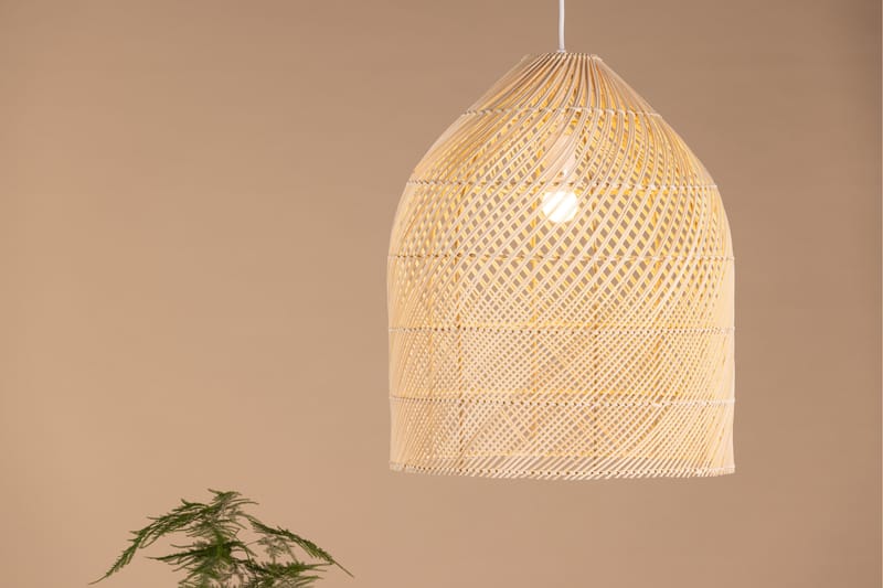 Brivela Pendellampe 53 cm - Træ/Natur - Belysning - Lamper & indendørsbelysning - Loftlampe - Pendellamper & hængelamper