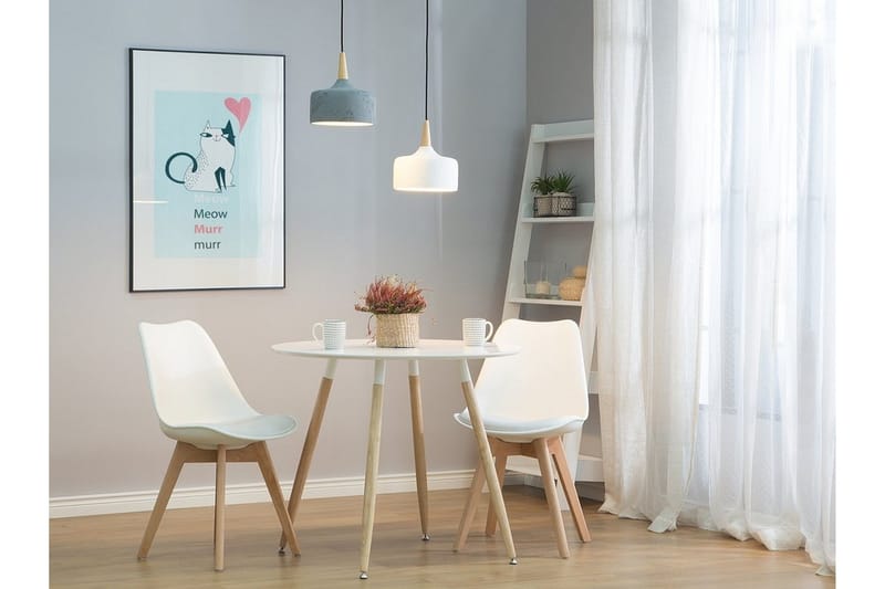 Burano Loftlampe 24 cm, Hvid