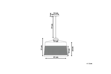 Cardener loftslampe 41 cm - Sort - Belysning - Lamper & indendørsbelysning - Loftlampe - Pendellamper & hængelamper