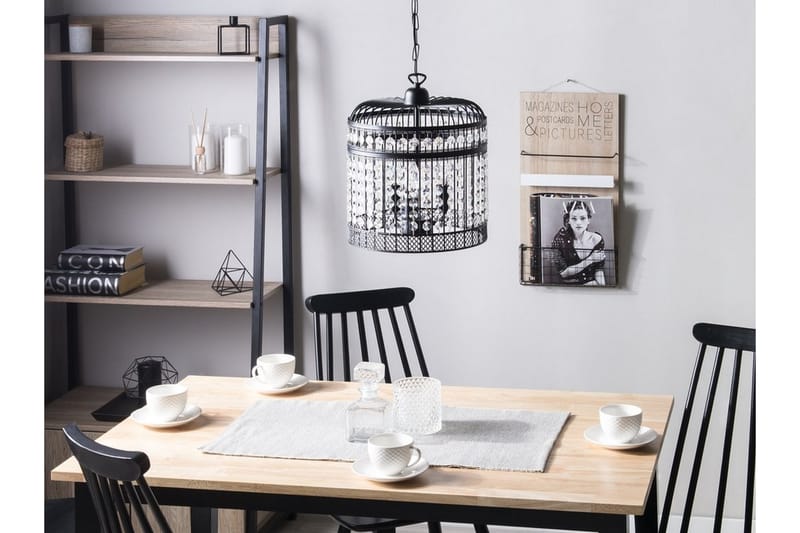 Celon Loftslampe 30 cm - Sort - Loftlampe køkken - Vindueslampe hængende - Vindueslampe - Pendellamper & hængelamper - Soveværelse lampe - Stuelampe