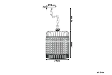Celon Loftslampe 30 cm - Sort - Belysning - Lamper & indendørsbelysning - Loftlampe - Pendellamper & hængelamper