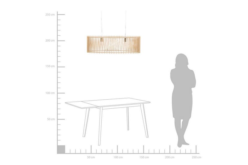 Chari Loftlampe - Lysebrun - Loftlampe køkken - Vindueslampe hængende - Vindueslampe - Pendellamper & hængelamper - Soveværelse lampe - Stuelampe