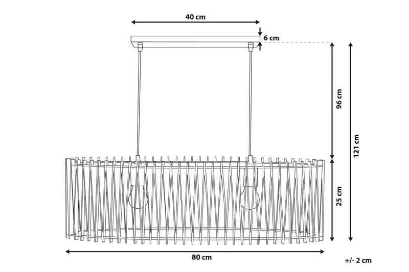 Chari Loftlampe - Lysebrun - Belysning - Lamper & indendørsbelysning - Loftlampe - Pendellamper & hængelamper