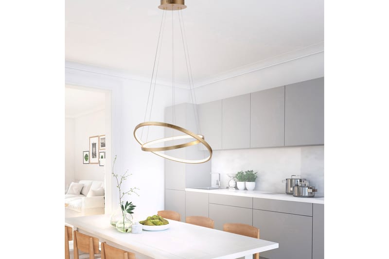 CIRCLE Plafond , guld - Loftlampe køkken - Vindueslampe hængende - Vindueslampe - Pendellamper & hængelamper - Soveværelse lampe - Stuelampe